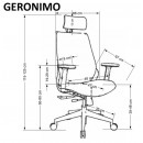 Кресло компьютерное HALMAR GERONIMO черный